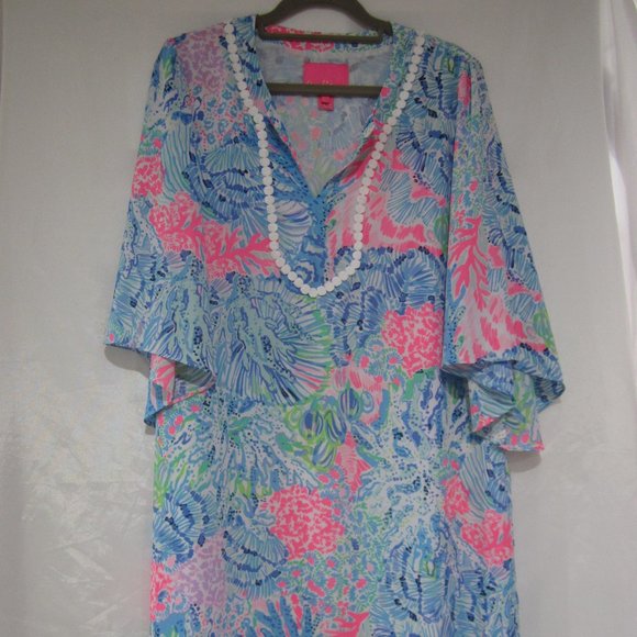 Lilly Pulitzer S Delancey Dress Sink Or Swim - Picture 1 of 8